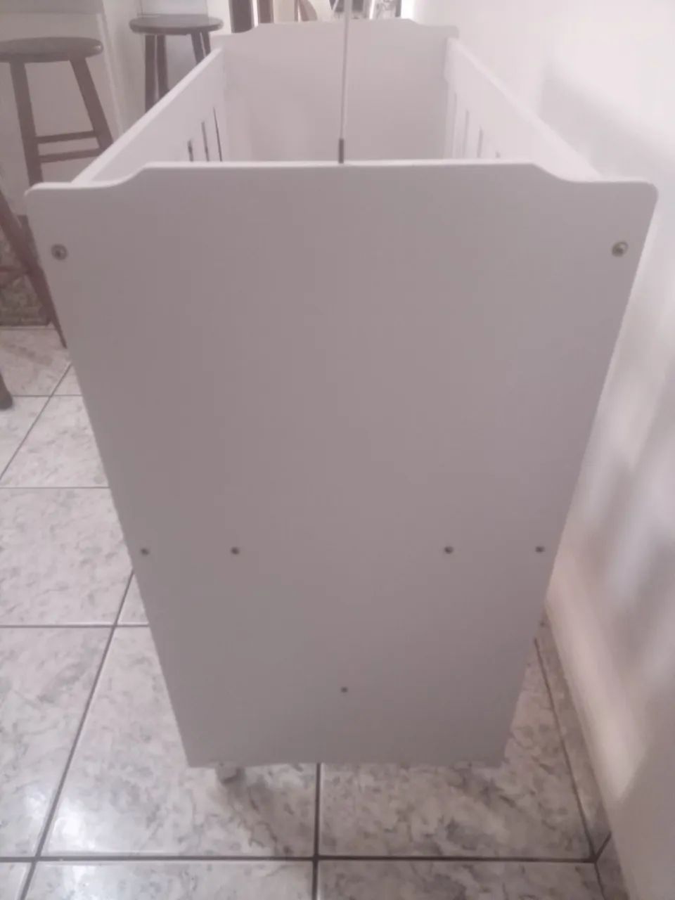 Berço Infantil Branco - Foto 4