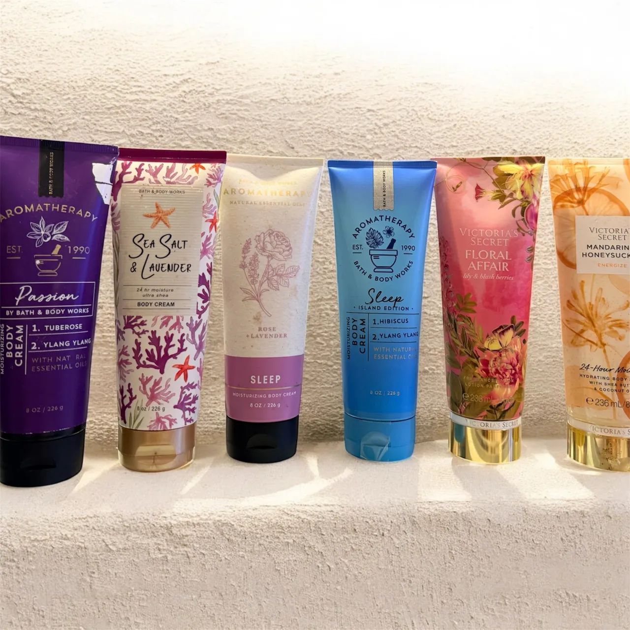 Hidrante corporal Victoria Secrets e Bath & Body