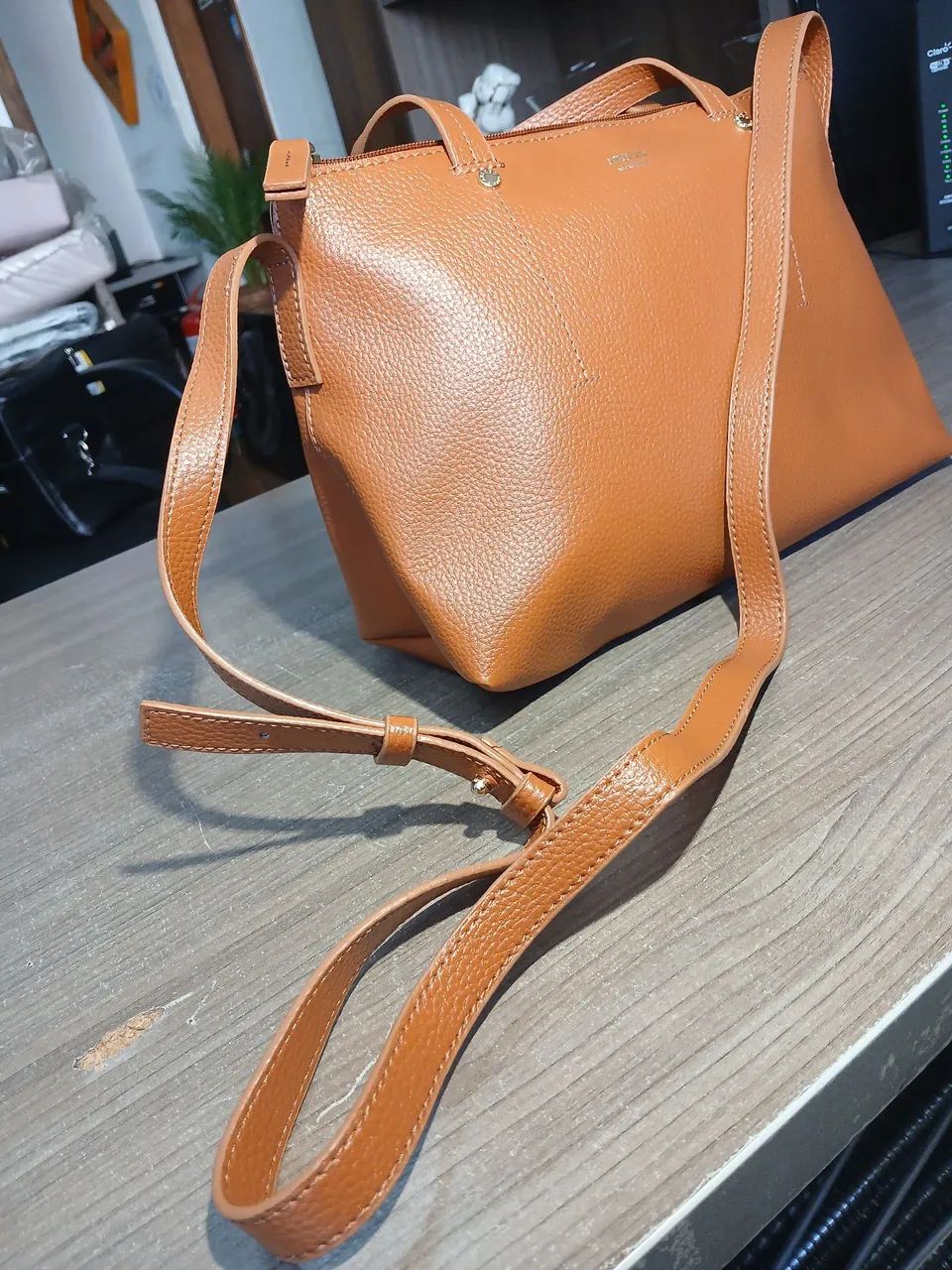 Bolsa Tote marrom Arezzo (Grande) - Foto 4