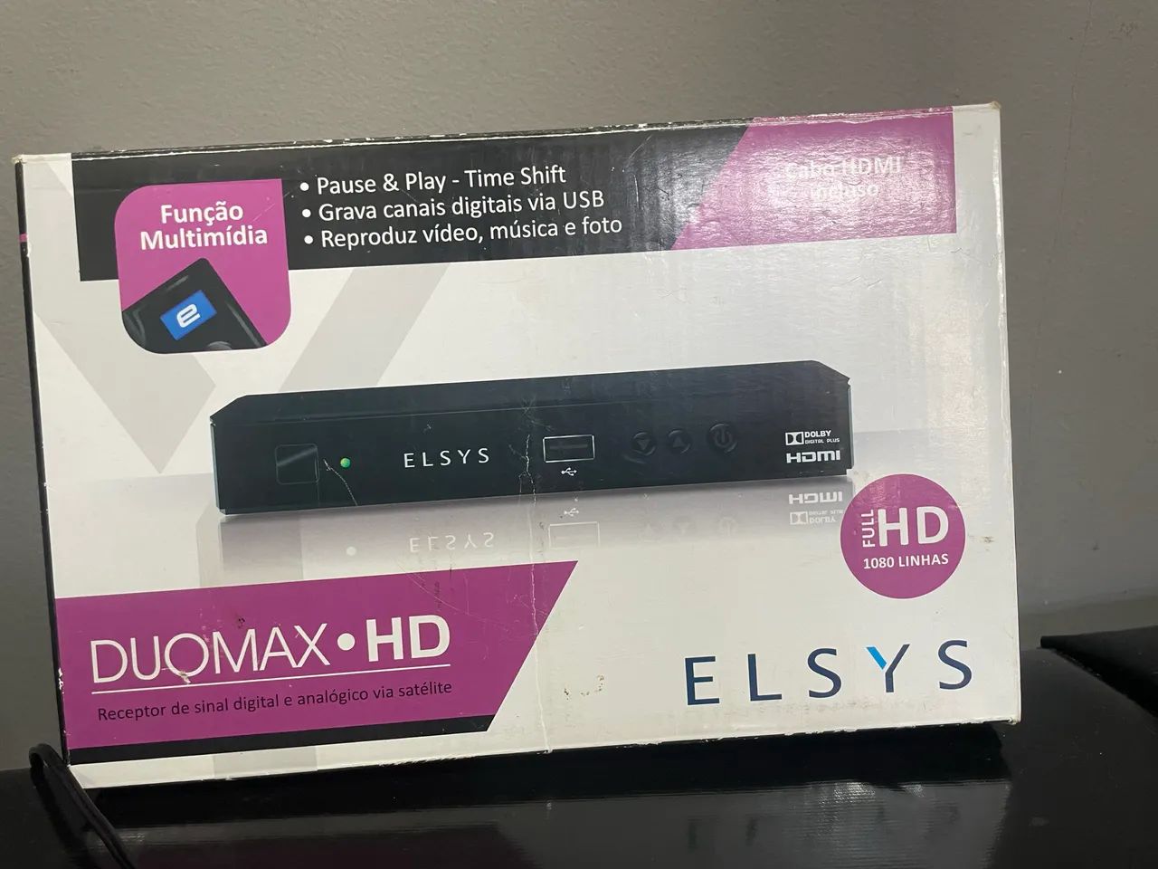 Receptor de parabólica Elsys duomax HD