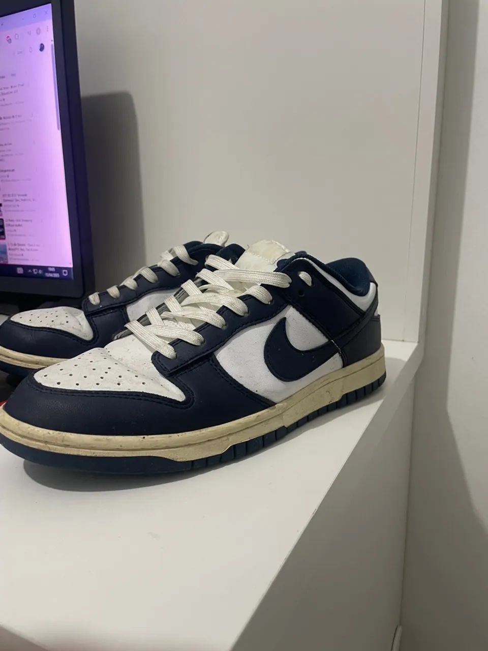 nike dunk low midnight navy - Foto 4