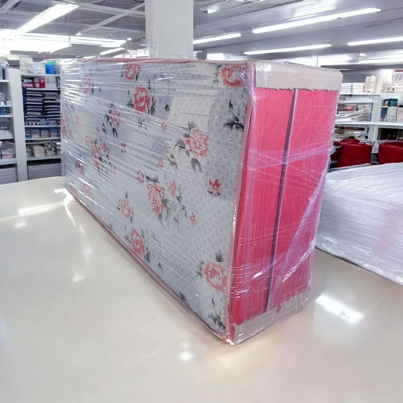 Colchão Box Solteiro Novo - Floral