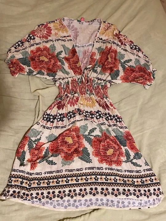 Vestido Farm Rio - Tamanho P