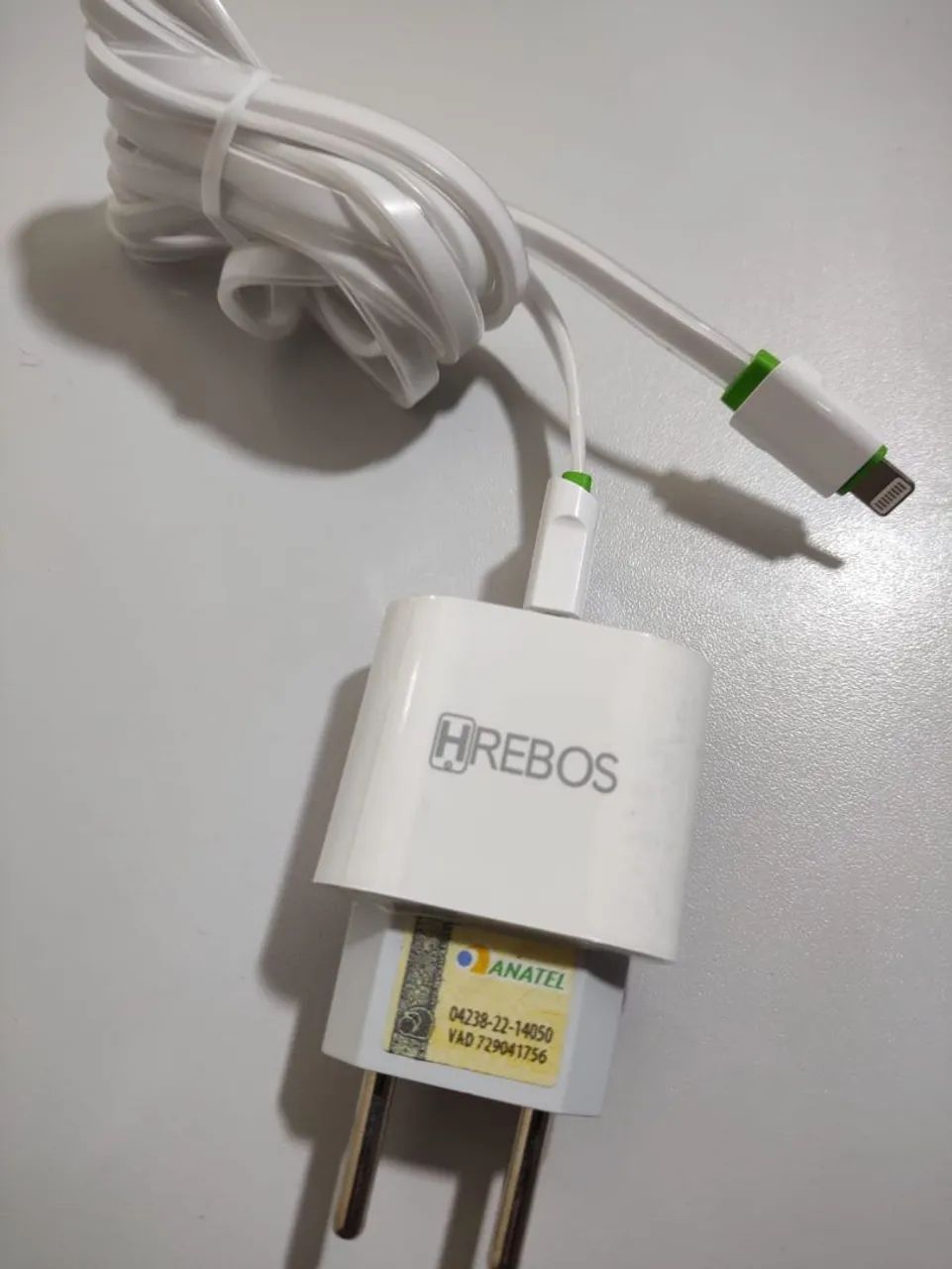 Carregador e Cabo USB HREBOS - Carregamento Rápido - Foto 4