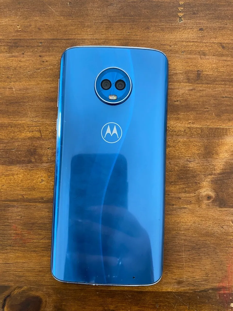 Moto G6 Plus Azul 64gb - Impecável