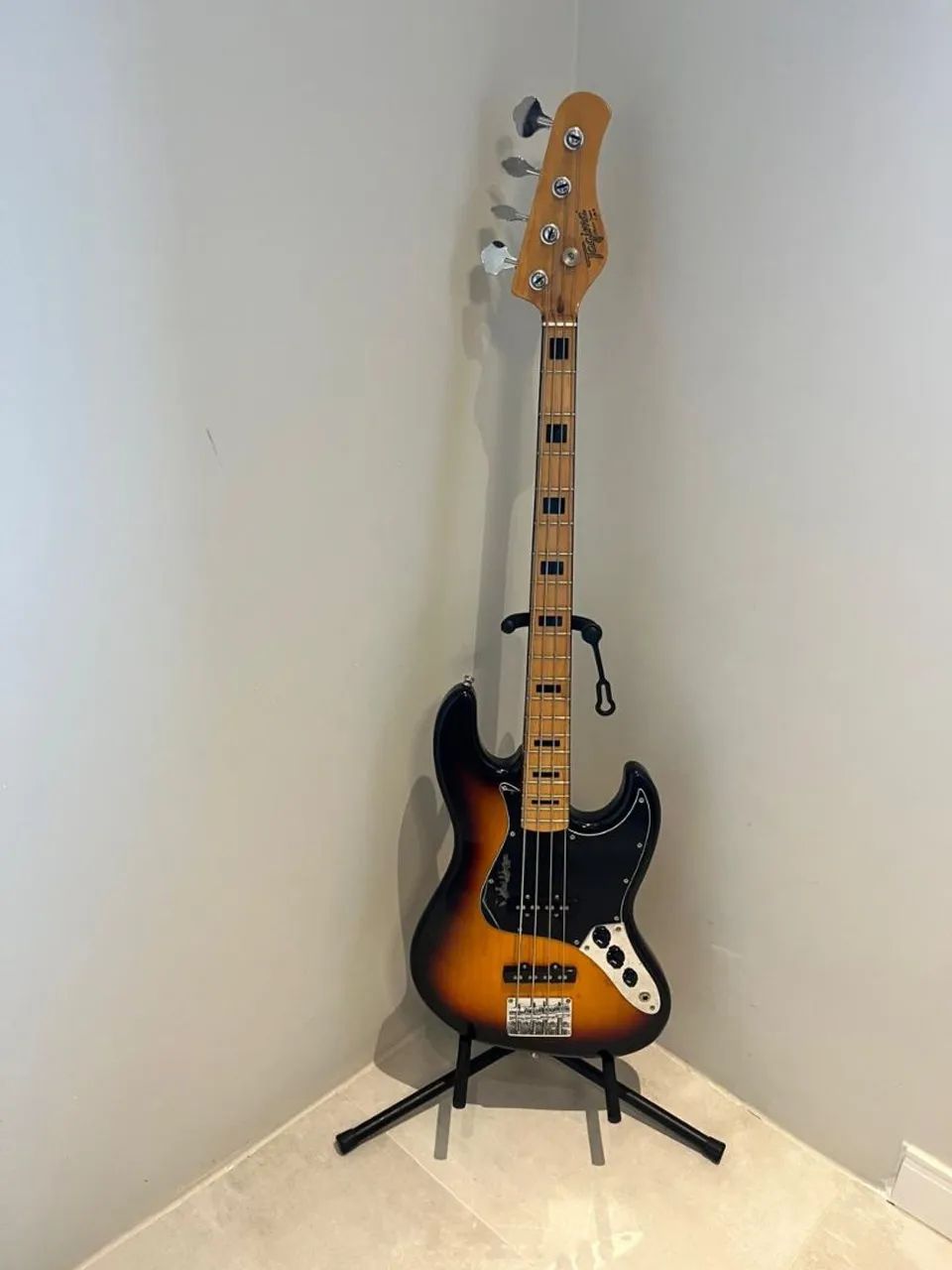 Jazz Bass Tagima TJB4 Classic  Sunburst  Brinde Hard Case - Foto 3