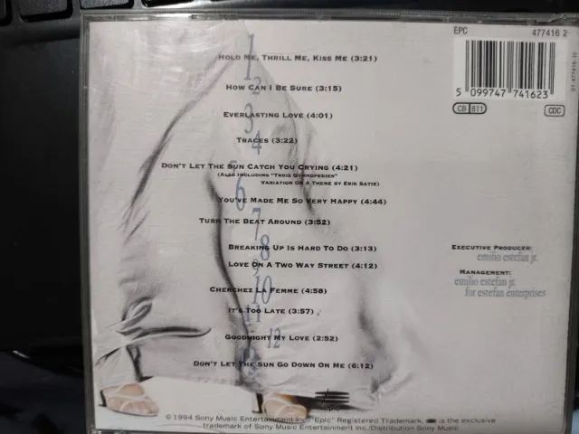 CD HOLD ME THRILL ME KISS ME - Gloria Estefan - Foto 2