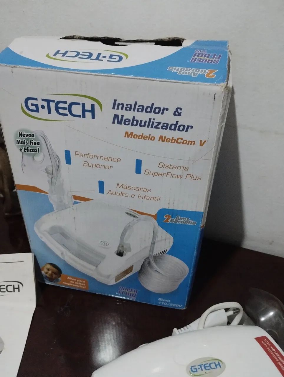 Inalador e Nebulizador G-TECH NebCom V - Foto 5