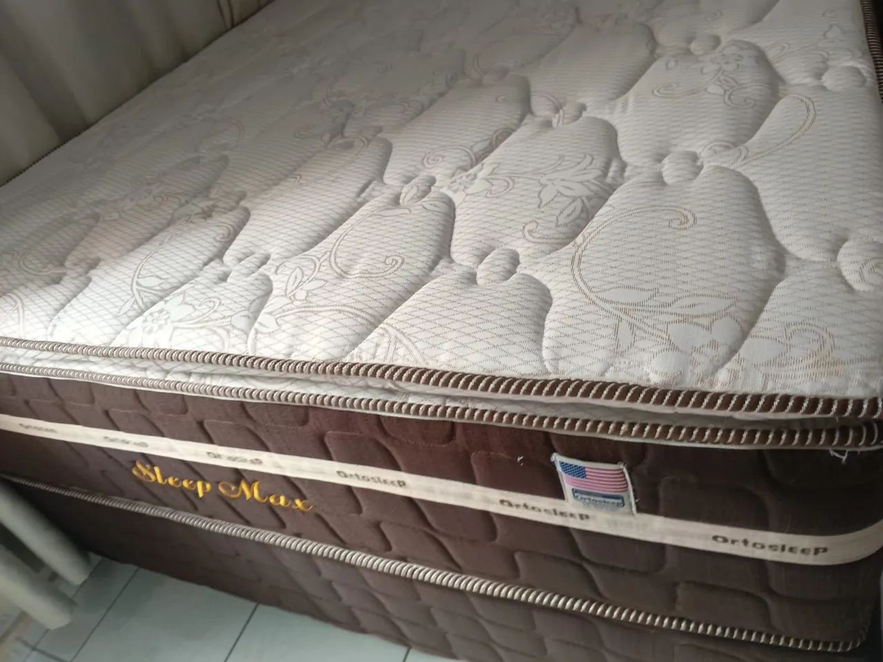 Cama casal com entrega grátis nova com colchão alto - Foto 2