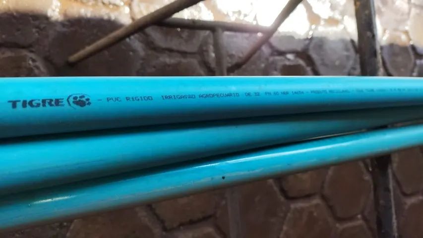 Canos de irrigação TIGRE de cola 32mm, NOVOS - Foto 2