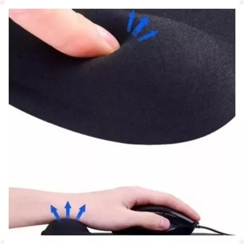 Mousepad Ergonômico Confort Com Apoio de Punho Loja Coimbra Computadores Entregamos - Foto 3