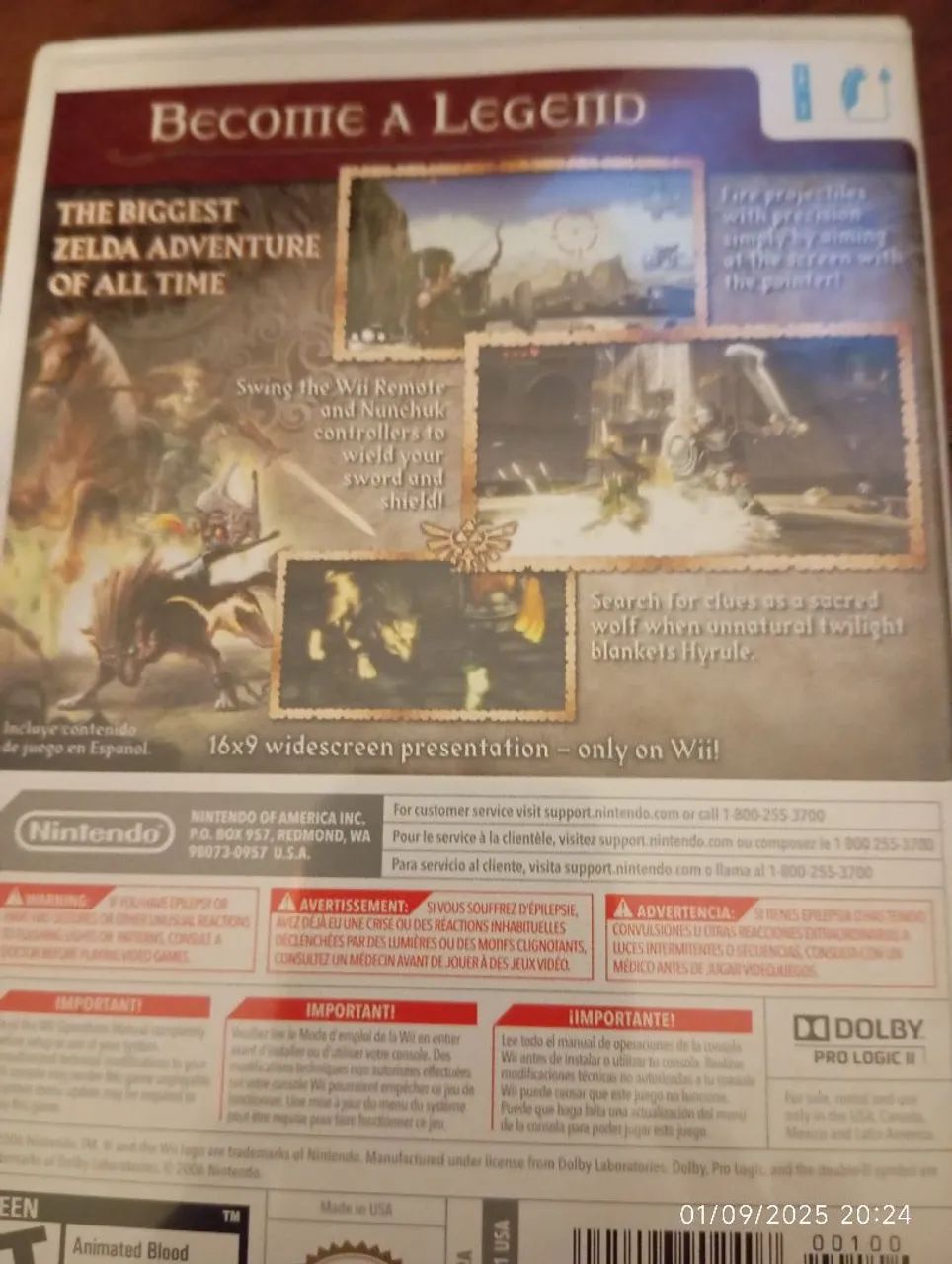 The Legend of Zelda: Twilight Princess - Wii - Foto 2