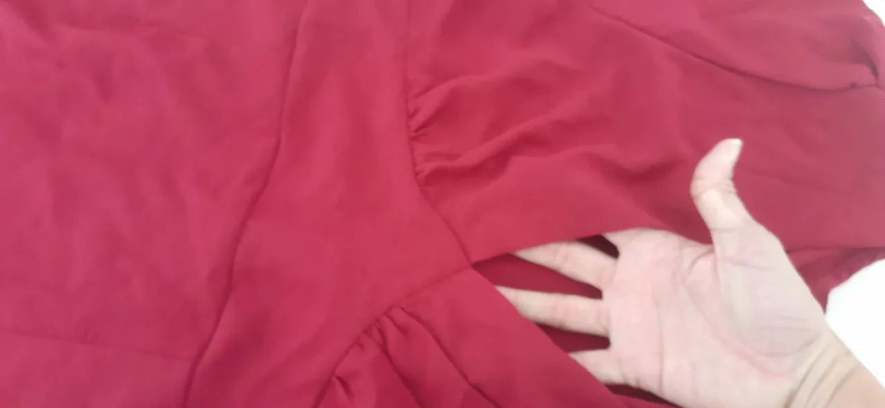 Vestido Vermelho Elegante - Foto 5