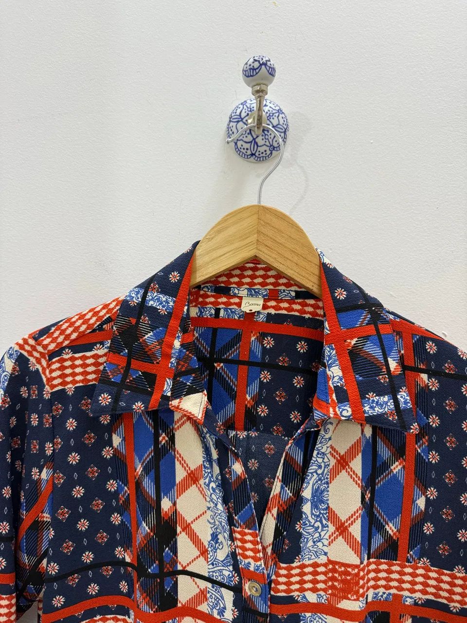 Camisa feminina estampada - Foto 2