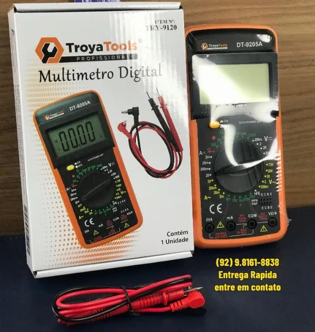Multimetro DIgital com Bip Sonoro  Tecnologia de Desligamento Automatico - Foto 2