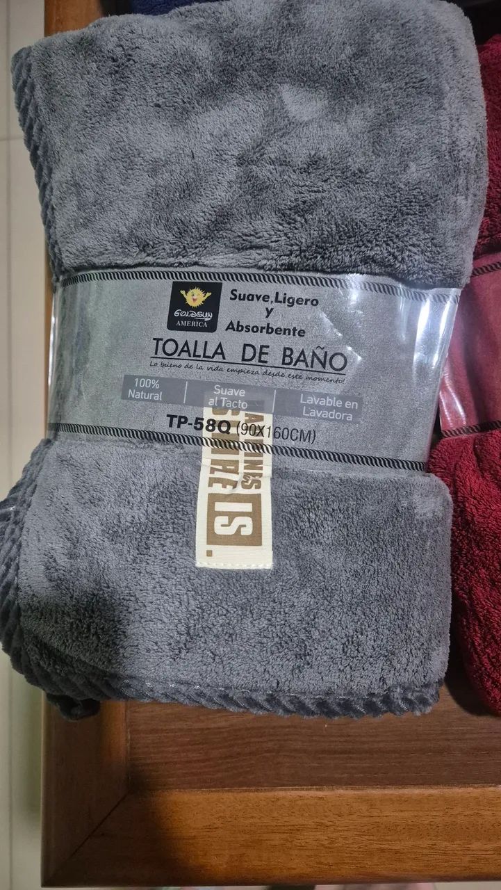Toalha banhão 90x160cm - Suave e Absorvente - Foto 2