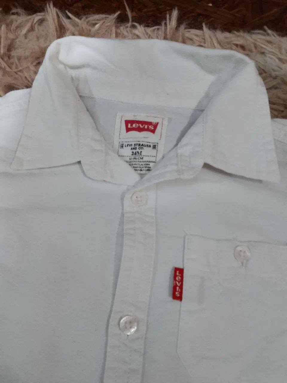 Camisa mais bermuda infantil 2 anos Levi's  - Foto 5
