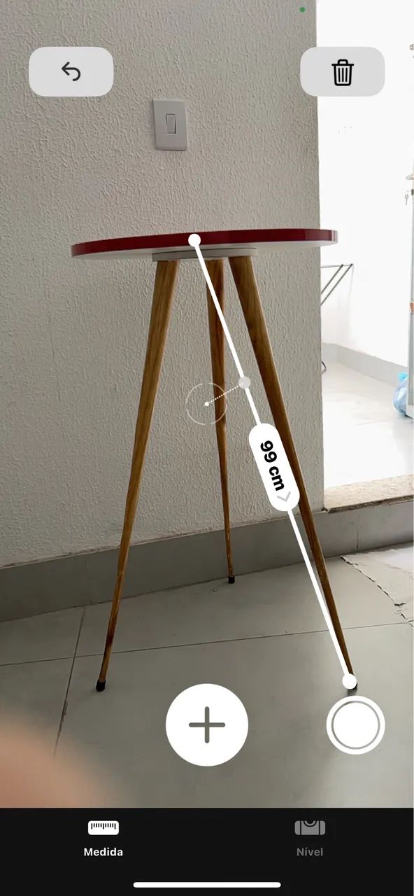 Mesa Bistrô alta 1 mts Altura.  ?