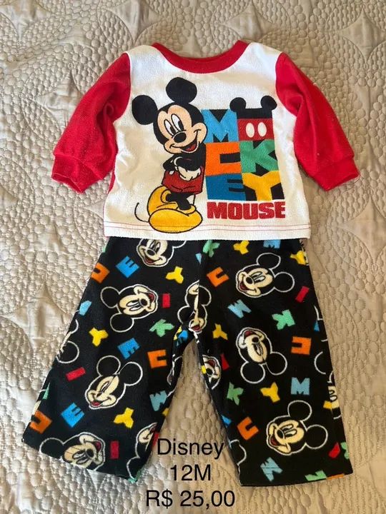 Pijama Flanela Disney