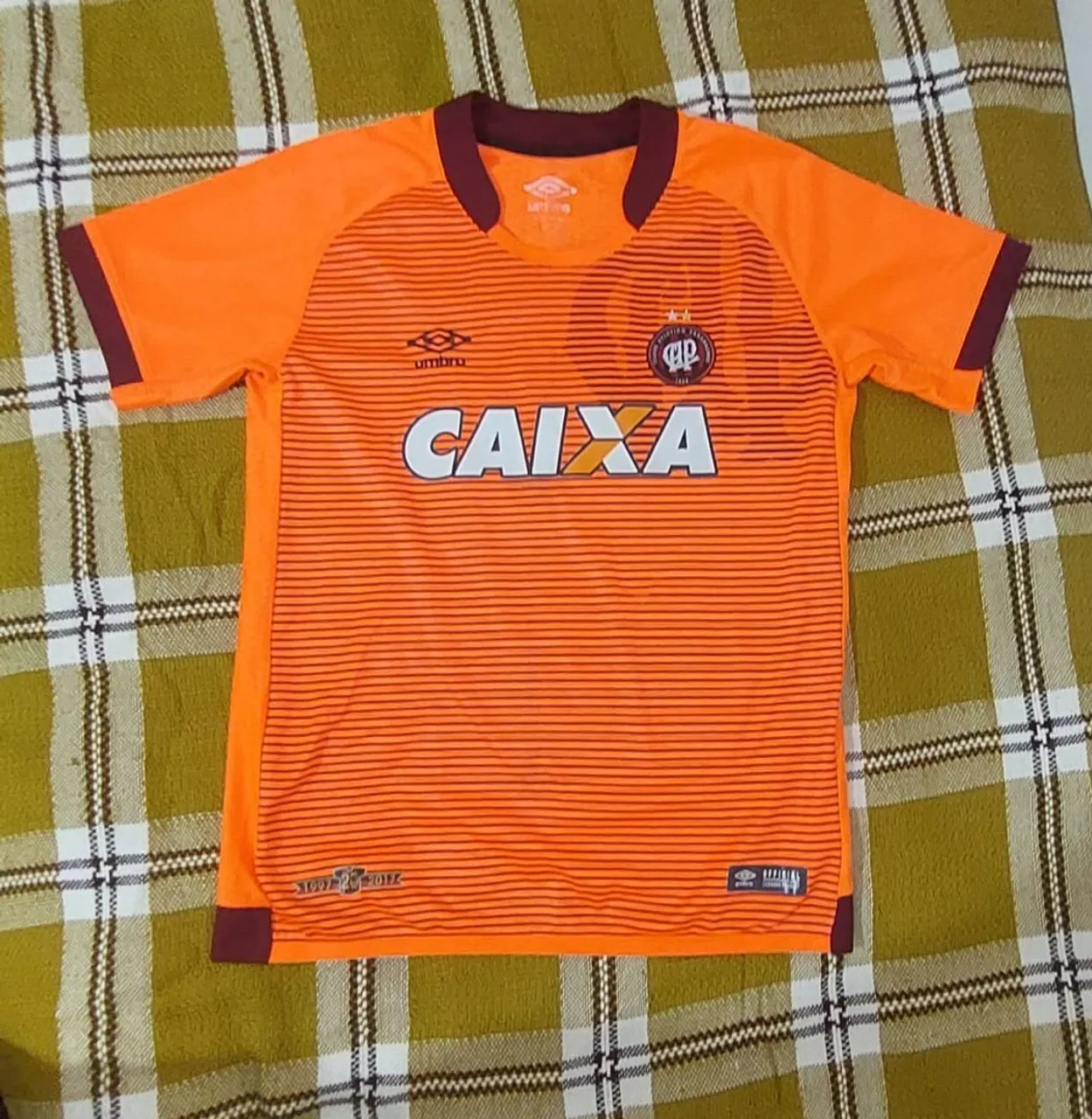 Camisa de Futebol Atlético-PR Umbro Laranja