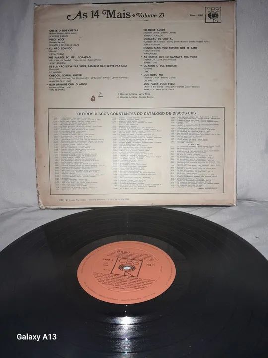 LP As 14 Mais volume23 ano 1969 - Foto 2