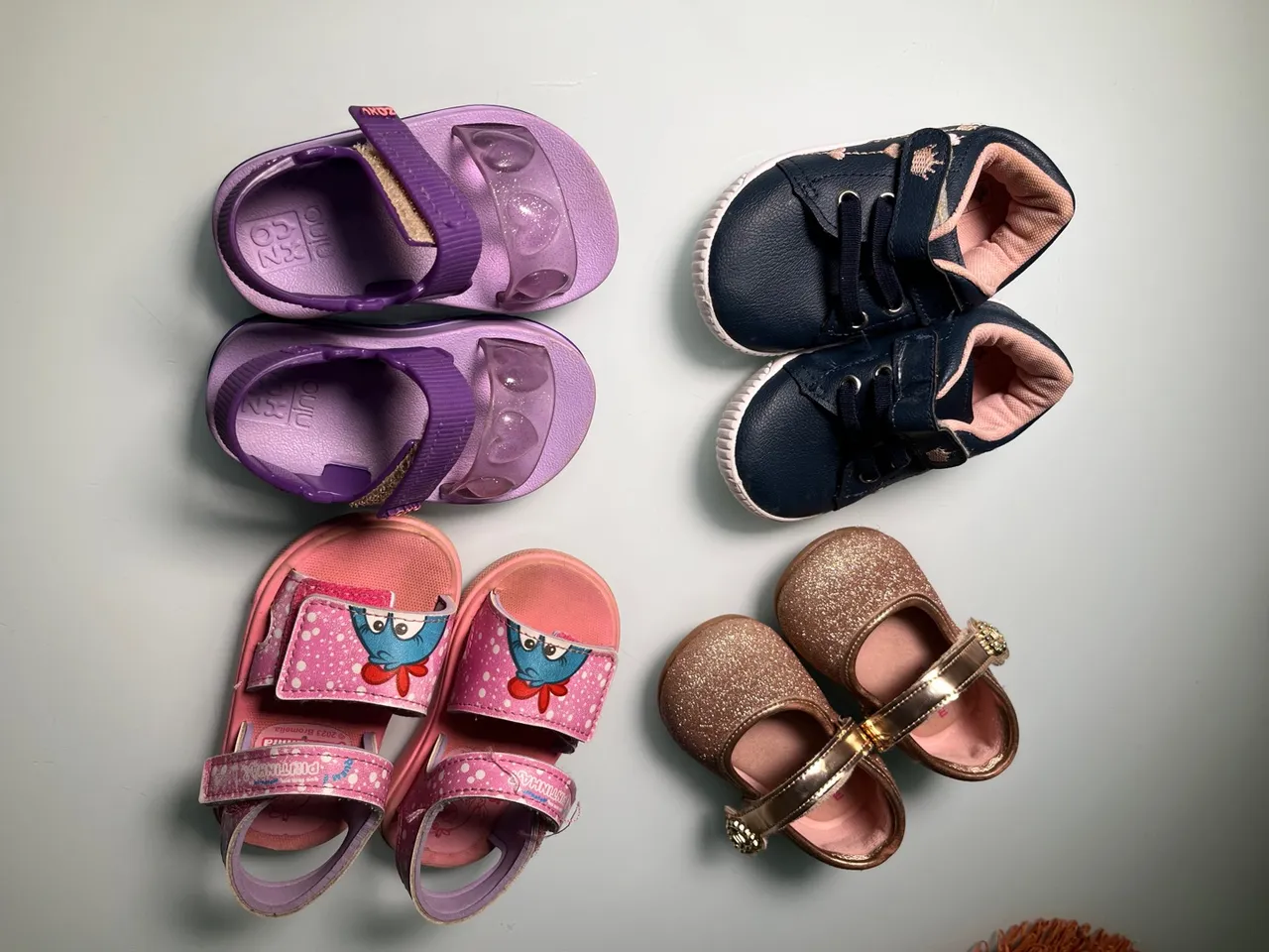 Lotes de Sapatos Infantis - Diversos Modelos e Cores
