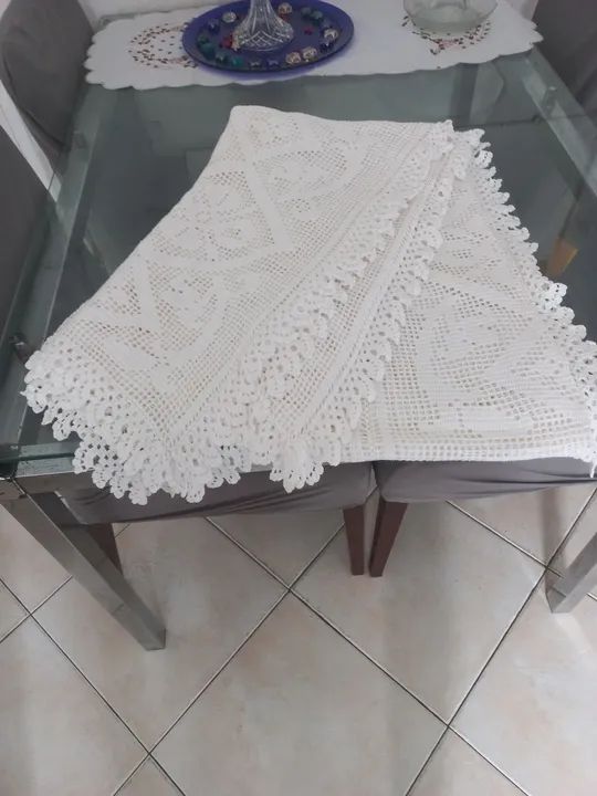 Toalha de Mesa Crochê - Foto 3