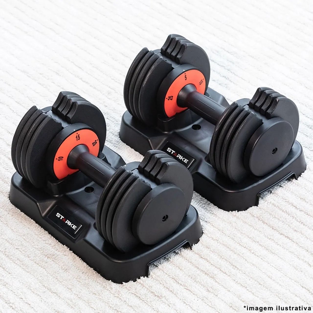 Par Halter Ajustáveis 2,3kg a 11, 5kg - Foto 3