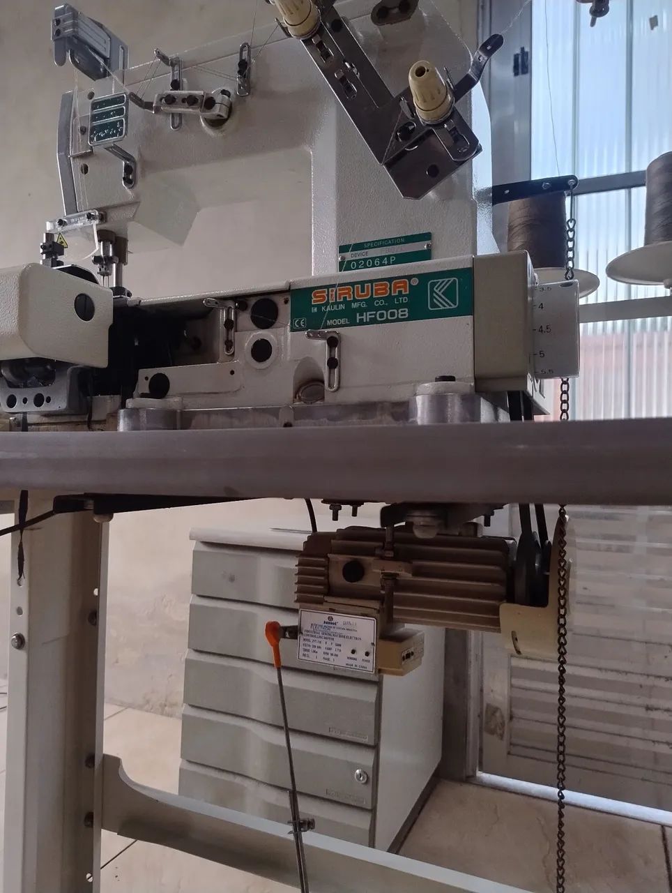 Máquina Industrial de fazer passante Siruba HF008 - Foto 4