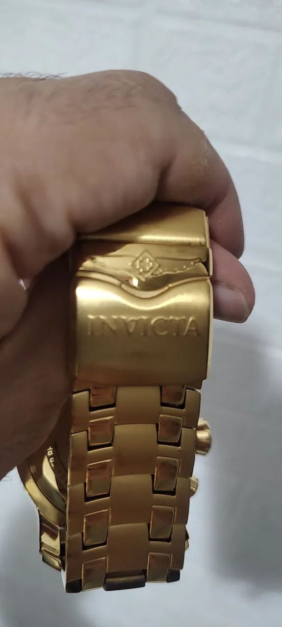 Relógio INVICTA PRO DIVER 0073 dourado, ORIGINAL, sem detalhes.  - Foto 5