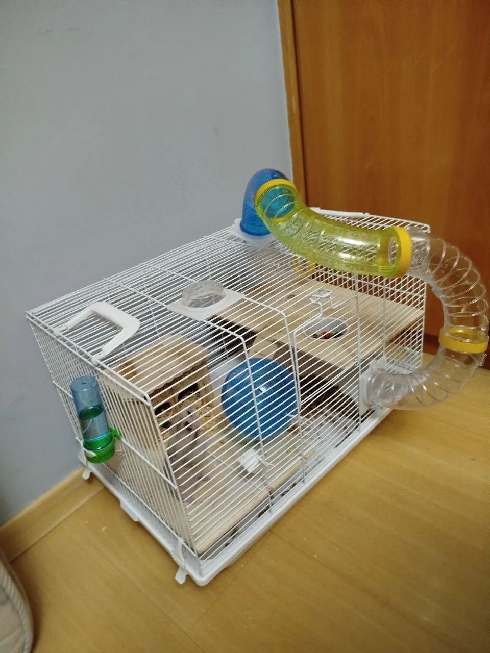 Hamster com gaiola com tubo transparente - Foto 2