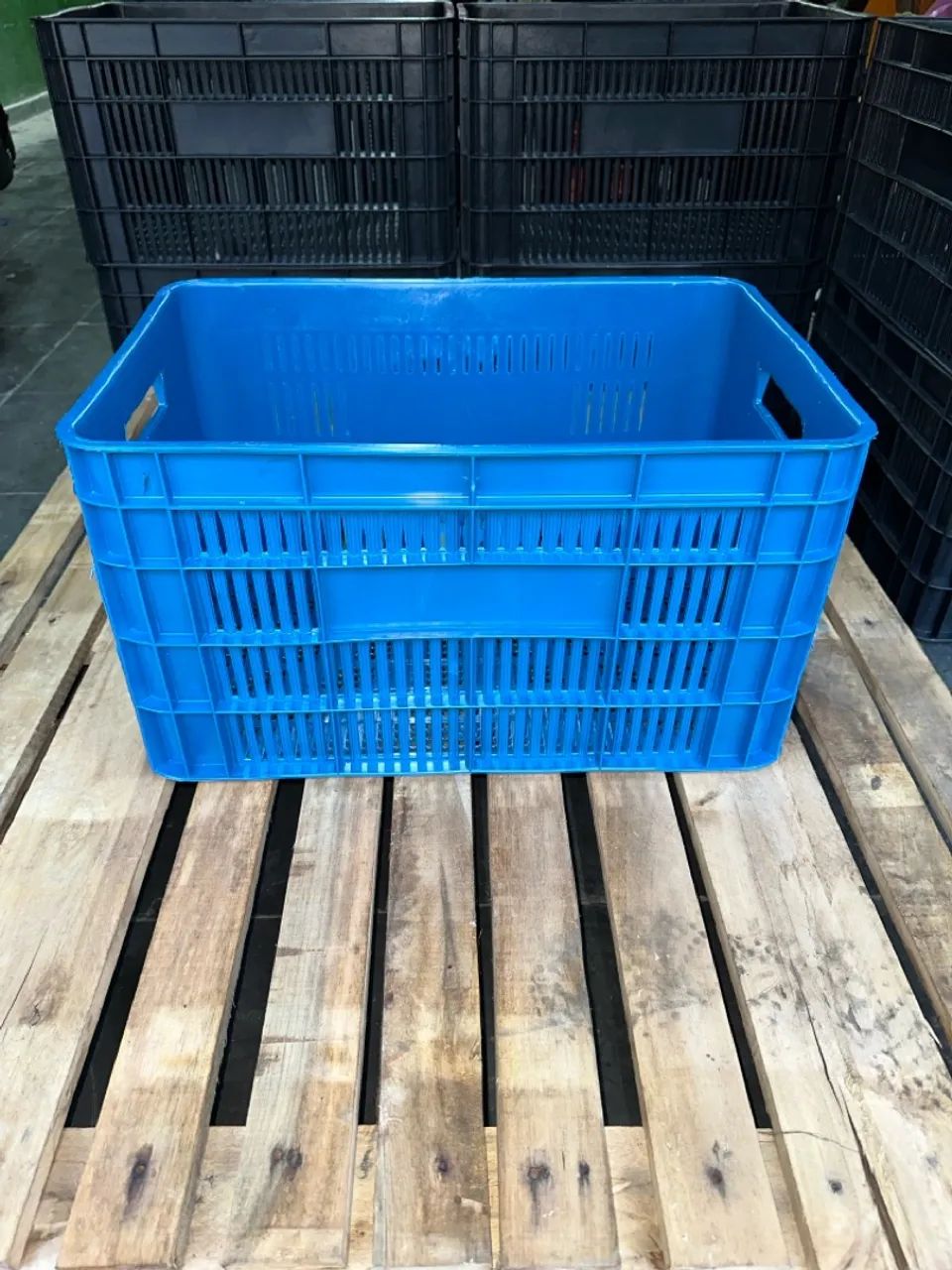 Caixa plástica hortifruti organizadora   - Foto 4