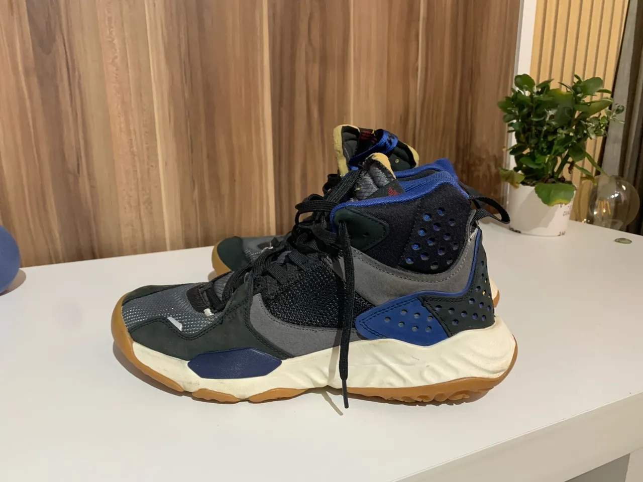 Tênis Jordan Jumpman - 41 Azul cinza e preto
