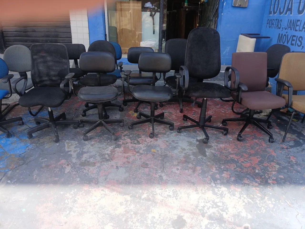 Várias cadeiras giratoria ou não  - Foto 2