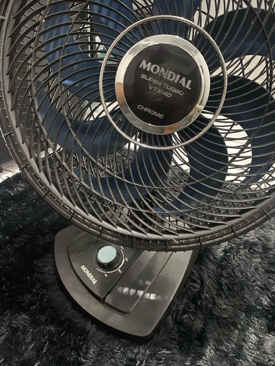 Ventilador Mondial Super Turbo VTX-40 Chrome