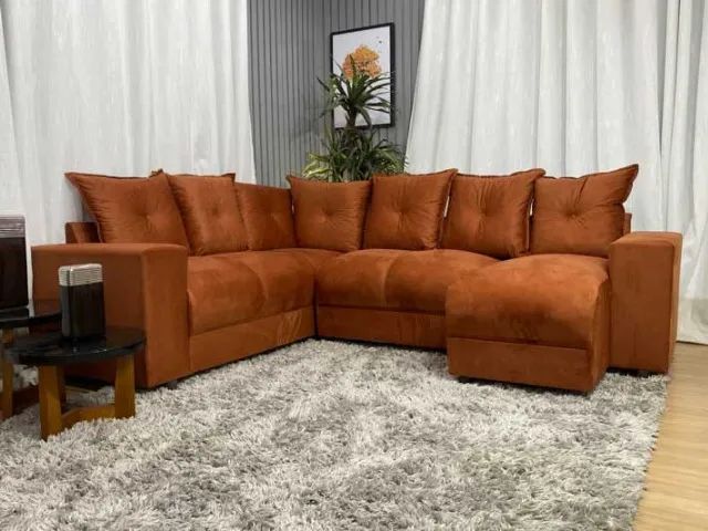 Sofa de Canto 5 Lugares Austria - Foto 4