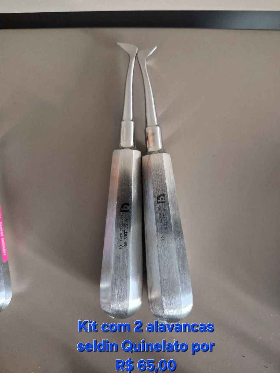 Kit com 2 alavancas seldin Quinelato