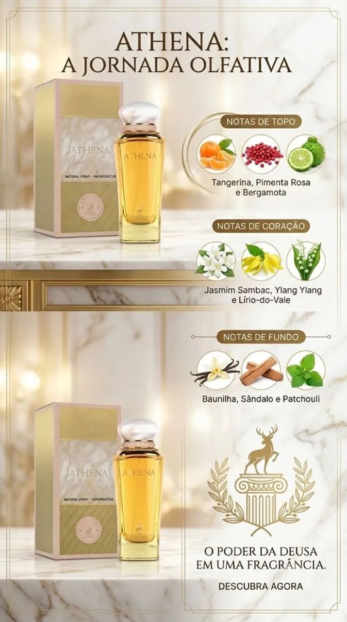 Perfume Athena Maison Alhambra 100ml  - Foto 2