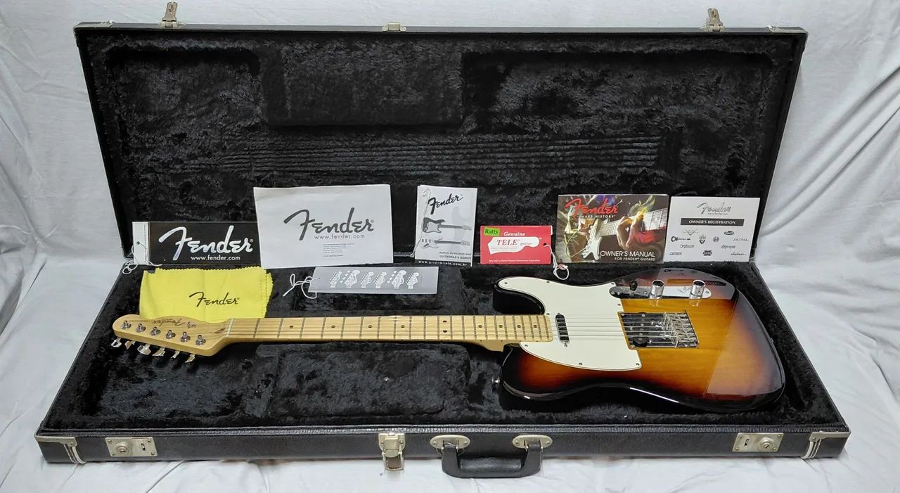 Guitarra Fender Telecaster American Standard(Em estado de zera)