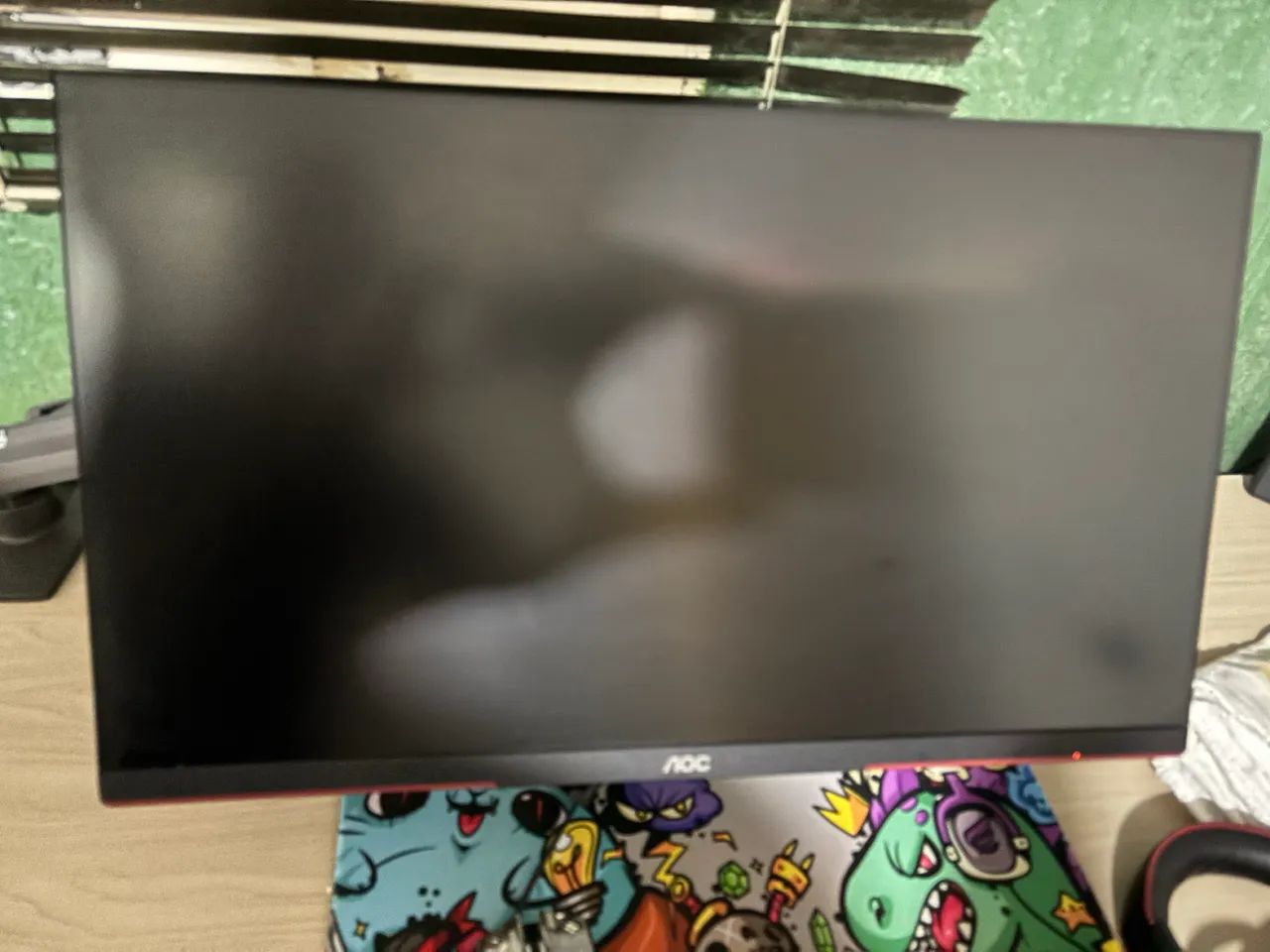 Monitor Aoc 240hz + braço articulado  - Foto 2