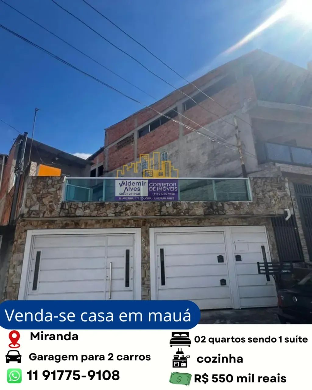 Vende-se casa em Mauá
