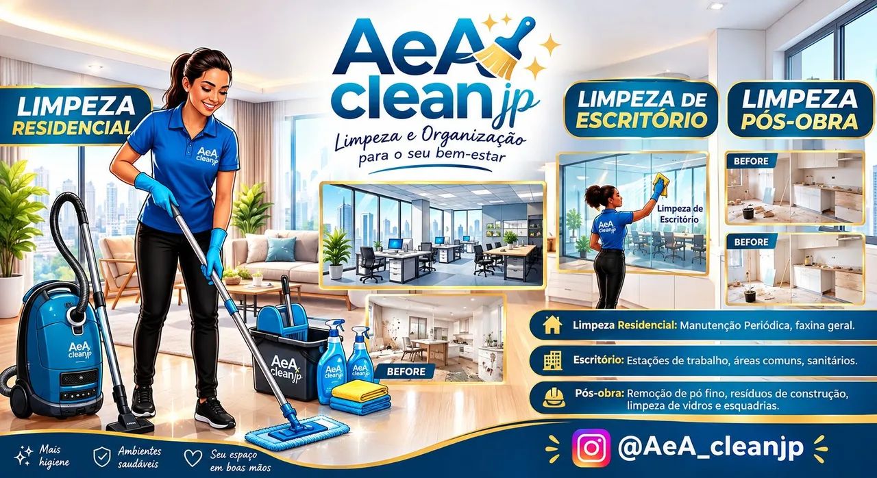 Limpeza profissional 
