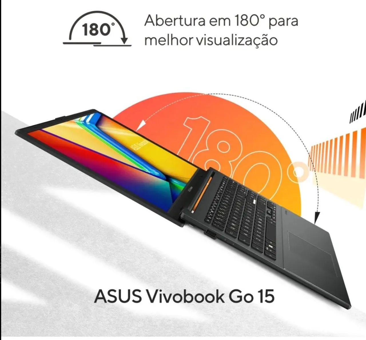 ASUS VIVOBOOK GO15 NOVINHO COM WINDOWS - Foto 4