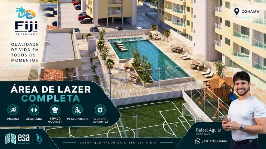 Apartamento na Cohama | 2 e 3 Quartos | Lazer Completo - Foto 5