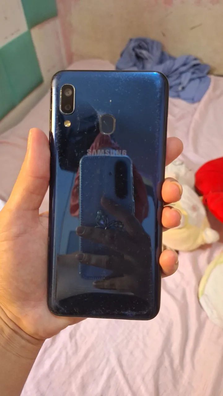 Samsung A20. Tem que trocar o display.  - Foto 2
