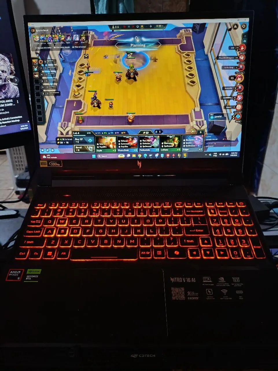 Note Gamer NVIDIA 5050