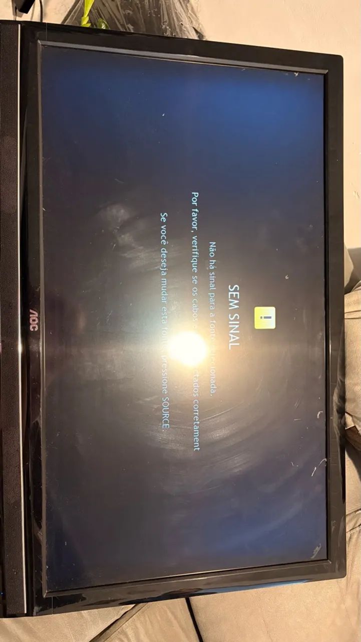 TV AOC 42? LCD - Funcionando perfeitamente - Foto 2