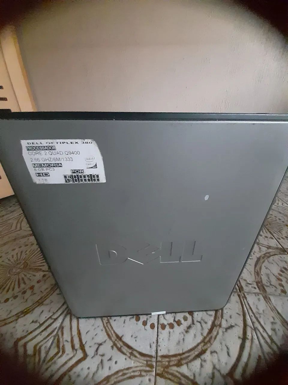 Cpu e teclado Dell 