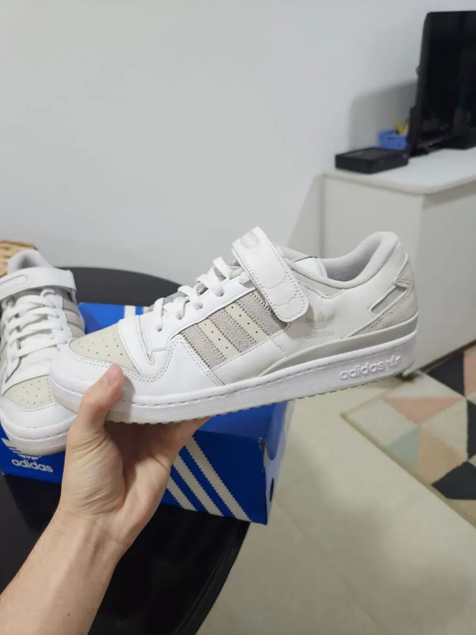 adidas Forum Low White Grey - Foto 4