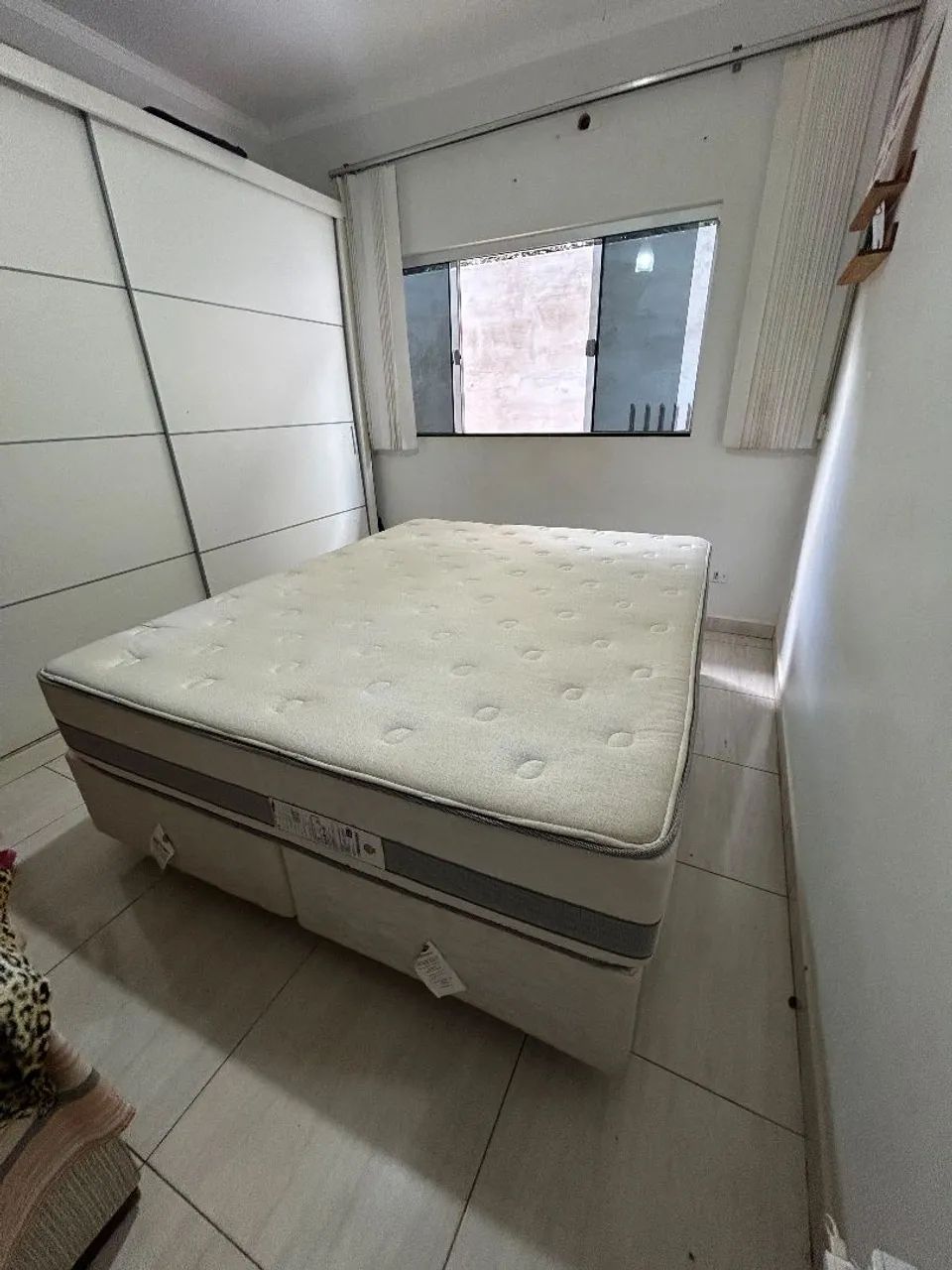 Cama Box Queen Herval Vitale com 9 meses de uso - Foto 5